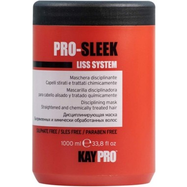 KAYPRO Pro Sleek Mascarilla Post-Alisado 1000 ml para peluquería | Calidad garantizada