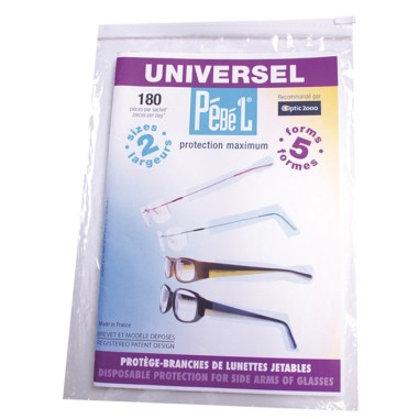 EUROSTIL Bolsa 10x18 unidades Protector Gafas profesional de peluquería | Sólo profesionales