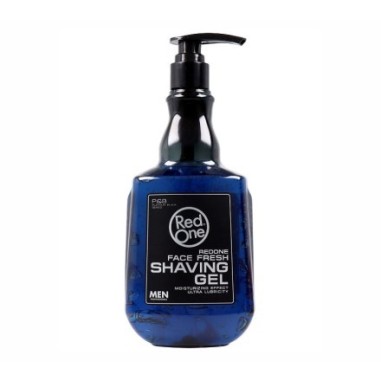 RED ONE Face Fresh Shaving Gel Moisturizing Effect 1000ml para salones exigentes | Sólo para profesionales