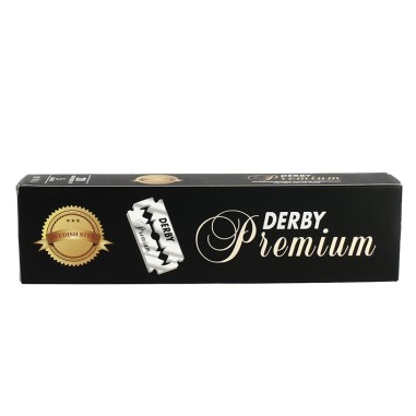 DERBY Premium Caja 20 Blister 5 Hojas para peluquería | Calidad garantizada