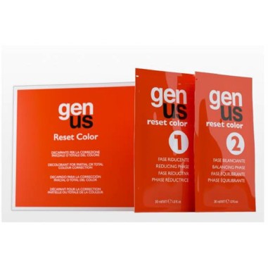 GENUS Reset Color 6u - 2x30 ml para peluquería | Calidad garantizada