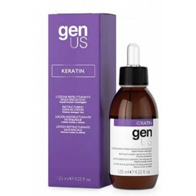 GENUS Keratin Leave-In Lotion 125 ml para peluquería | Calidad garantizada