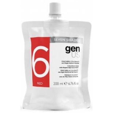 GENUS Shade Color Red Mask 200 ml original | Producto profesional | Maxipelu