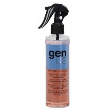 GENUS Hybrid Shake Biphasic Rinse-Free Spray 250 ml original | Producto profesional | Maxipelu