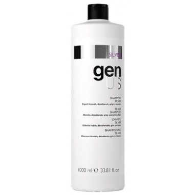 GENUS Silver Shampoo 1000ml original | Producto profesional | Maxipelu