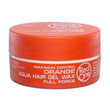 RED ONE Aqua Hair Wax Orange 150ml profesional para peluquería | Envíos rápidos