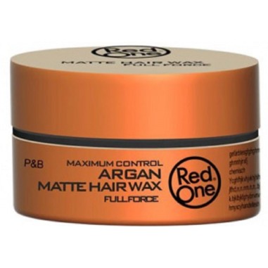 Producto profesional: RED ONE Matte Hair Wax Argan 150ml | Envío exprés
