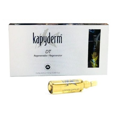 KAPYDERM Ampollas DT Regenerador Anti-Caída 6 Unidades profesional de peluquería | Sólo profesionales