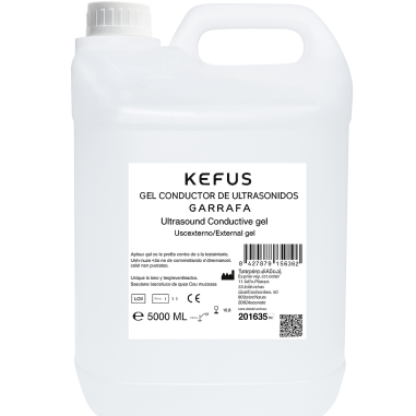 Kefus Gel Conductor Ultrasonidos Garrafa 5 Litros