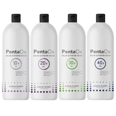 AIDHA KLHER PentaOx Color Activator Cream 1000 ml para peluquería | Calidad garantizada